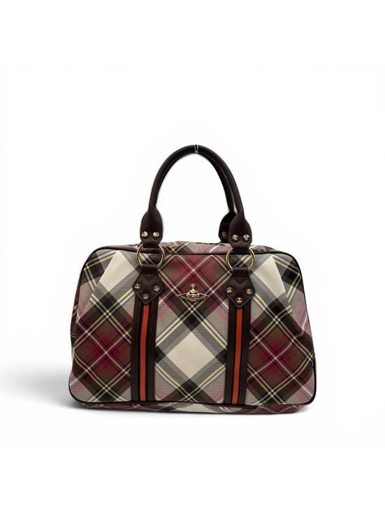 Vivienne Westwood Other - Vivienne Westwood Derby Tartan Bowler Bag
